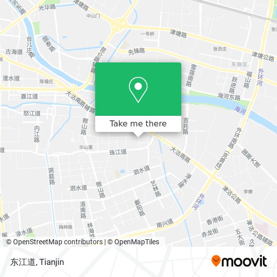 东江道 map