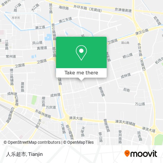 人乐超市 map