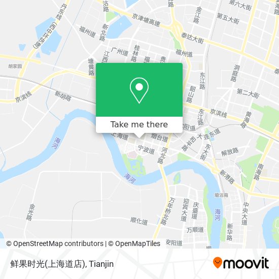 鲜果时光(上海道店) map