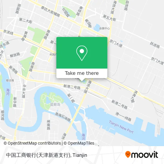 中国工商银行(天津新港支行) map