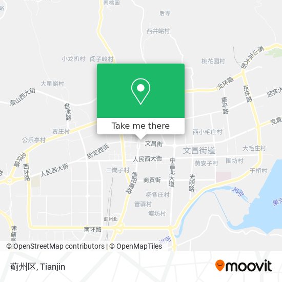 蓟州区 map