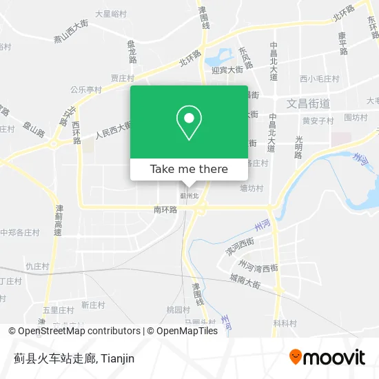 蓟县火车站走廊 map