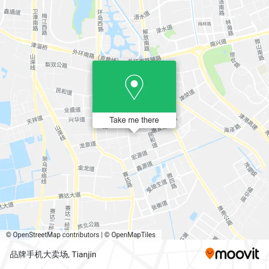 品牌手机大卖场 map