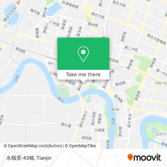 永顺里-43栋 map