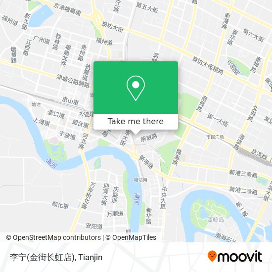 李宁(金街长虹店) map