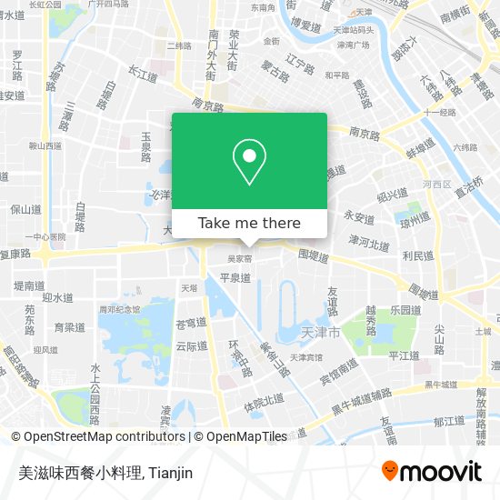 美滋味西餐小料理 map