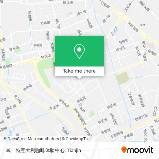 威士特意大利咖啡体验中心 map