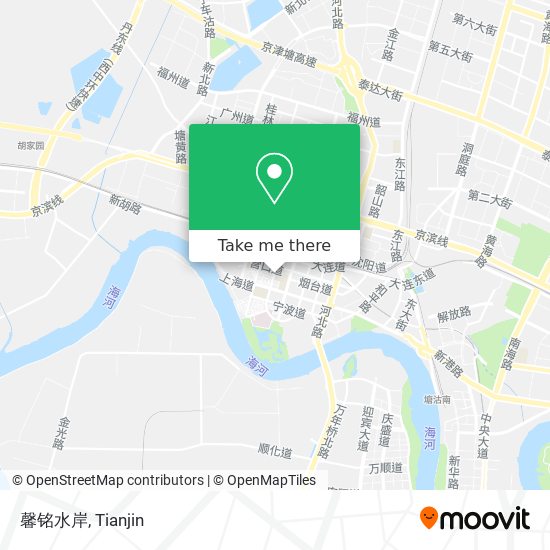 馨铭水岸 map