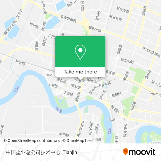 中国盐业总公司技术中心 map