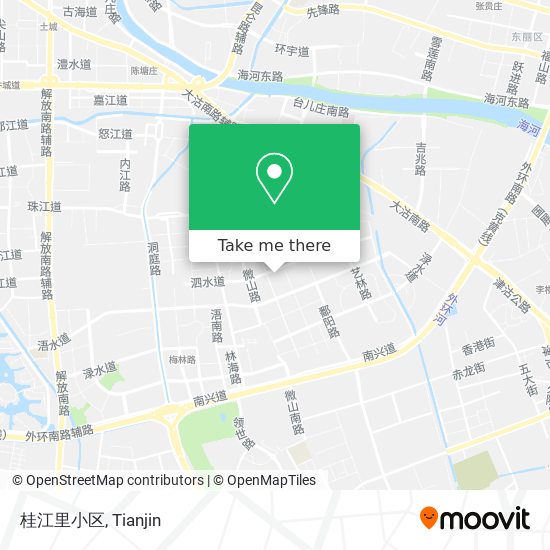 桂江里小区 map