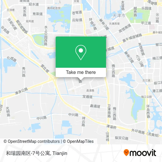 和瑞园南区-7号公寓 map