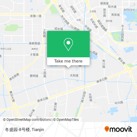 冬盛园-8号楼 map