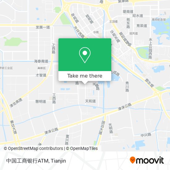 中国工商银行ATM map