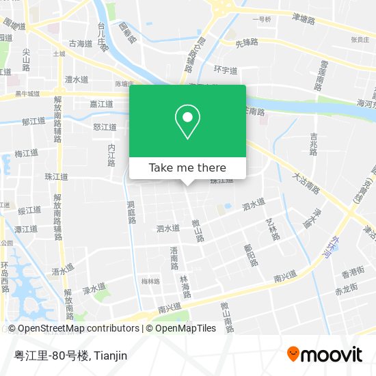粤江里-80号楼 map