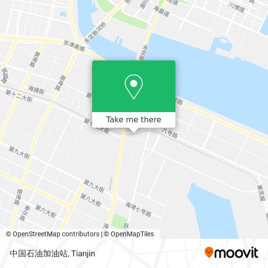 中国石油加油站 map