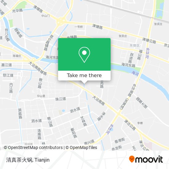 清真茶火锅 map