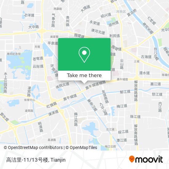 高洁里-11/13号楼 map