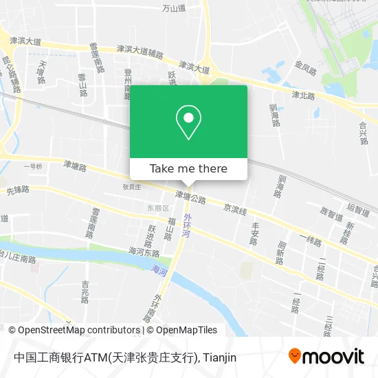 中国工商银行ATM(天津张贵庄支行) map
