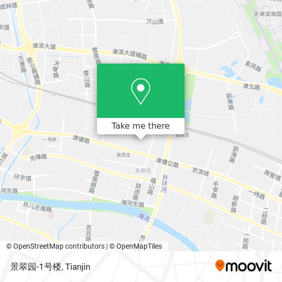 景翠园-1号楼 map