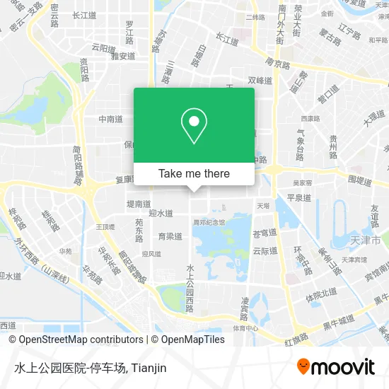 水上公园医院-停车场 map