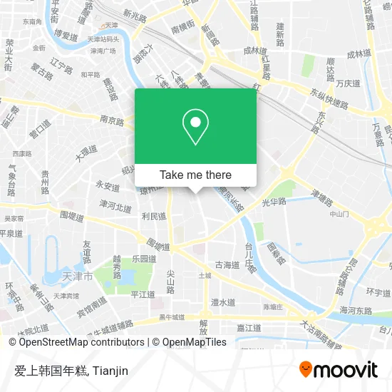 爱上韩国年糕 map