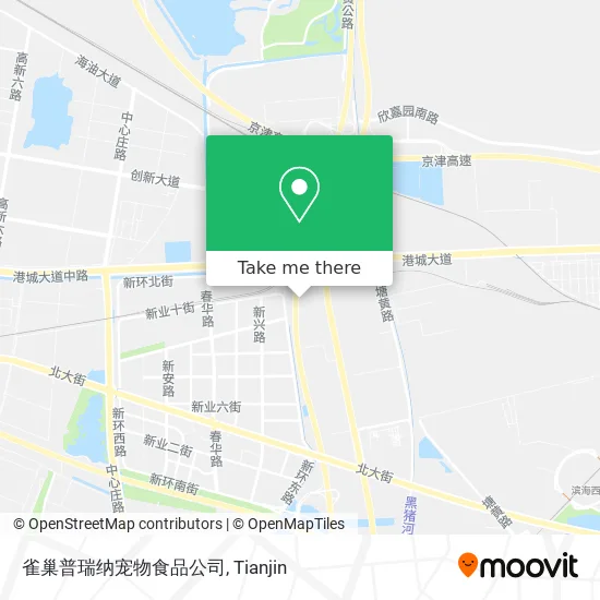 雀巢普瑞纳宠物食品公司 map