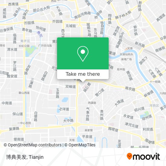 博典美发 map