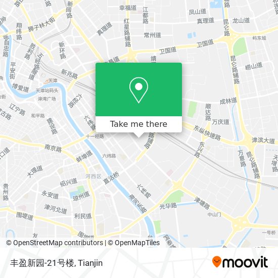 丰盈新园-21号楼 map