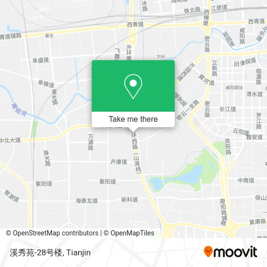 溪秀苑-28号楼 map