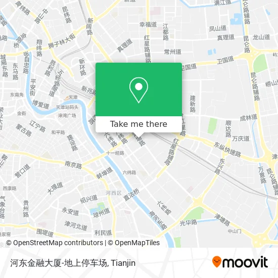 河东金融大厦-地上停车场 map