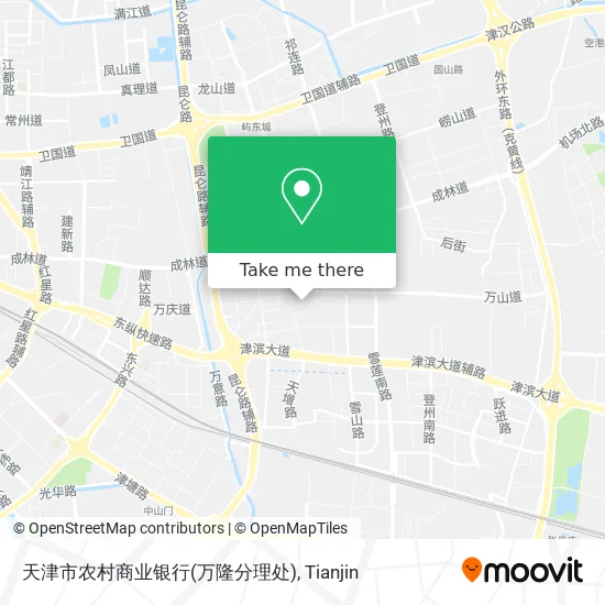 天津市农村商业银行(万隆分理处) map