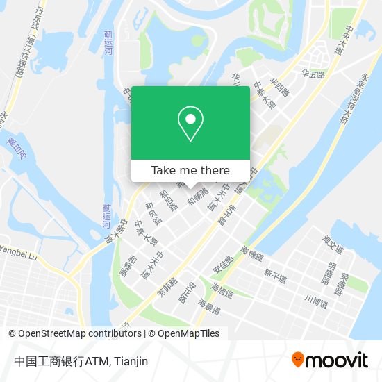 中国工商银行ATM map