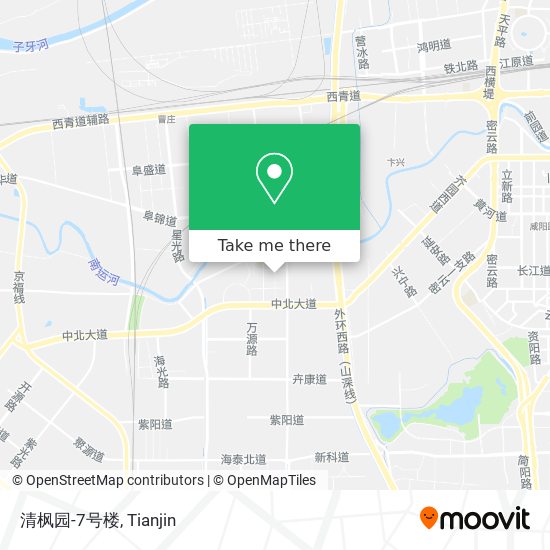 清枫园-7号楼 map