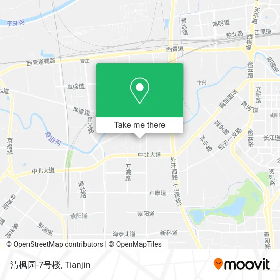 清枫园-7号楼 map