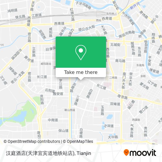 汉庭酒店(天津宜宾道地铁站店) map