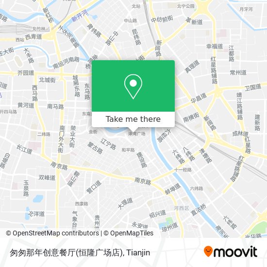 匆匆那年创意餐厅(恒隆广场店) map