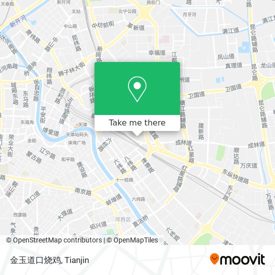 金玉道口烧鸡 map