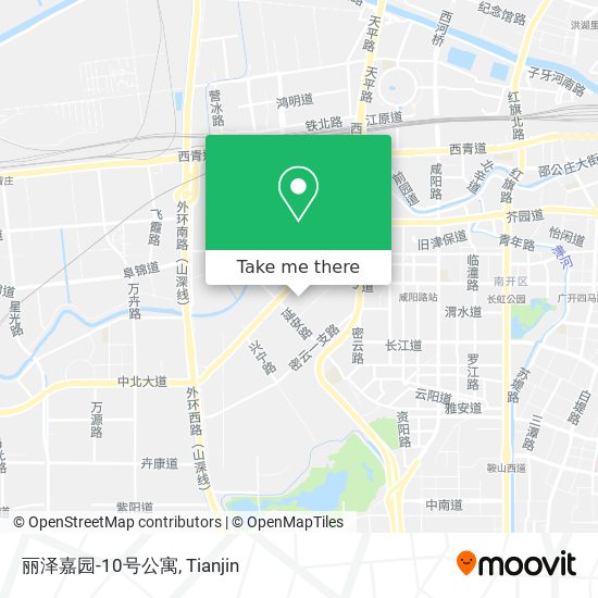 丽泽嘉园-10号公寓 map