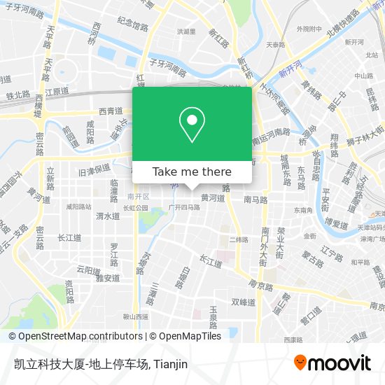 凯立科技大厦-地上停车场 map