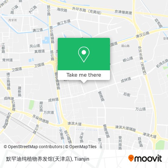 默罕迪纯植物养发馆(天津店) map