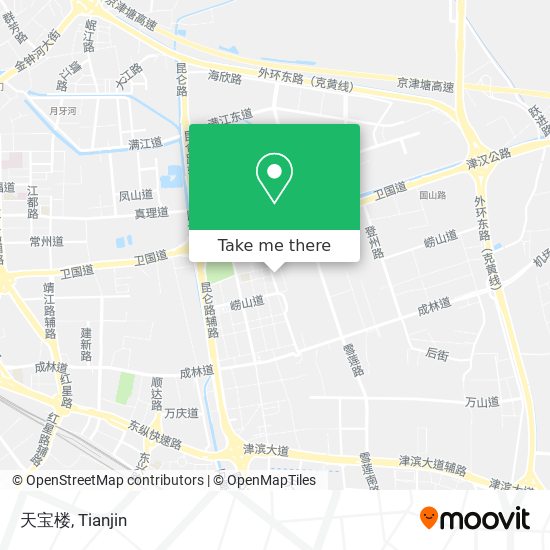 天宝楼 map