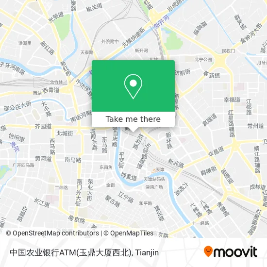 中国农业银行ATM(玉鼎大厦西北) map