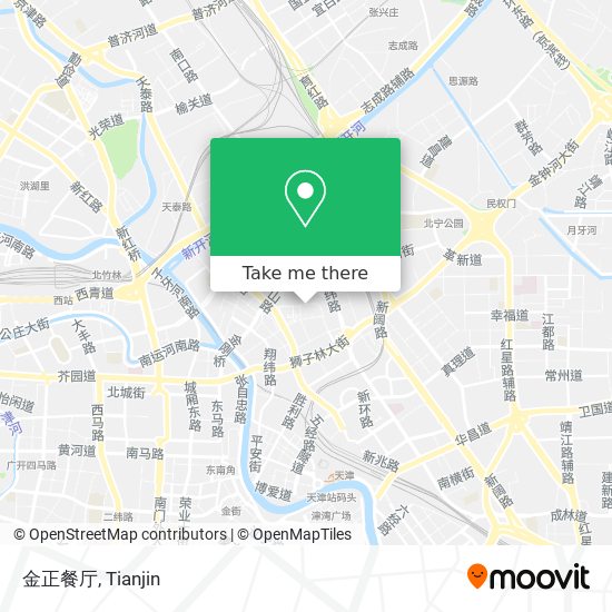 金正餐厅 map