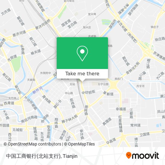 中国工商银行(北站支行) map