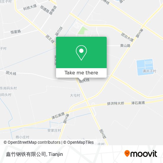 鑫竹钢铁有限公司 map