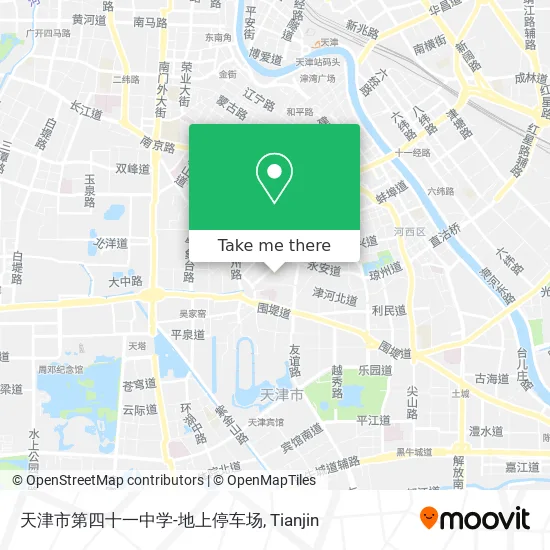 天津市第四十一中学-地上停车场 map