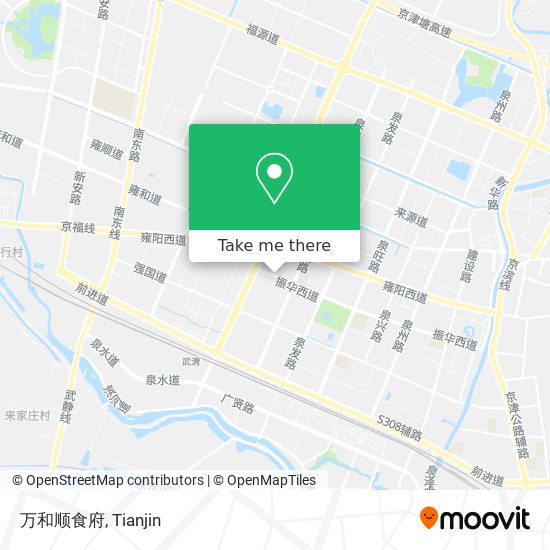 万和顺食府 map