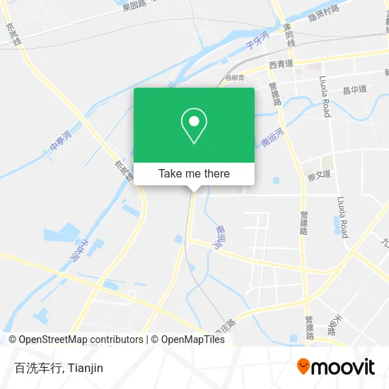 百洗车行 map