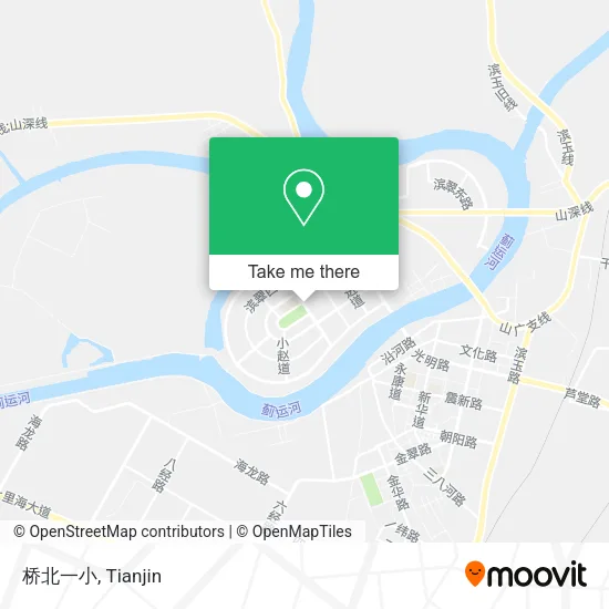 桥北一小 map
