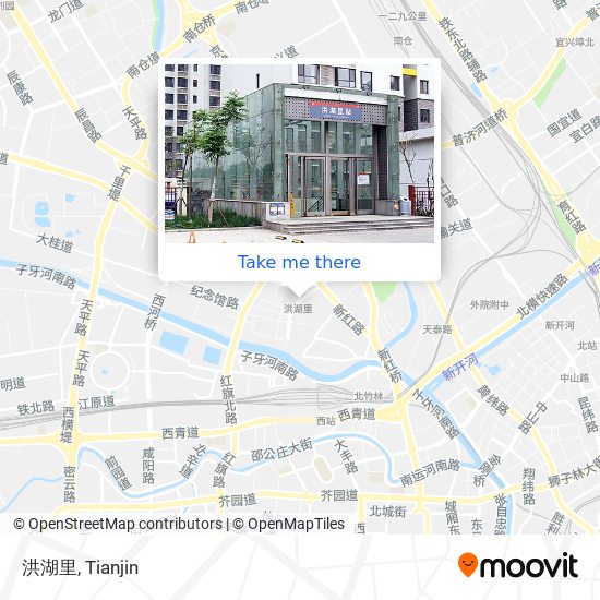 洪湖里 map
